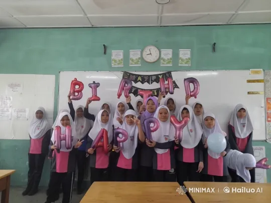 Live2D Birthday Celebration with Kungfu Students – AI Generated Video | Hailuo AI