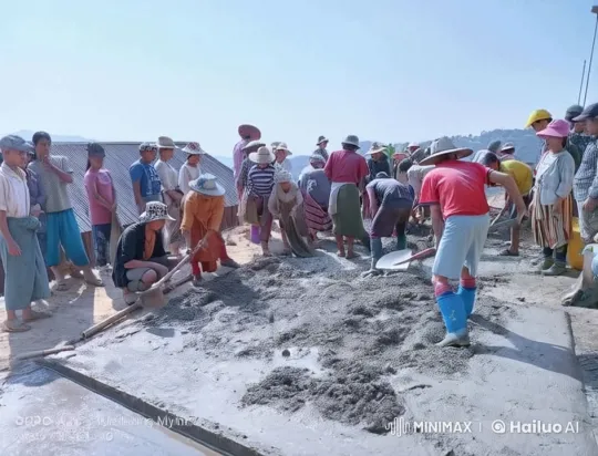 Construction Site Kungfu Showdown in Live2D Animation – AI Generated Video | Hailuo AI