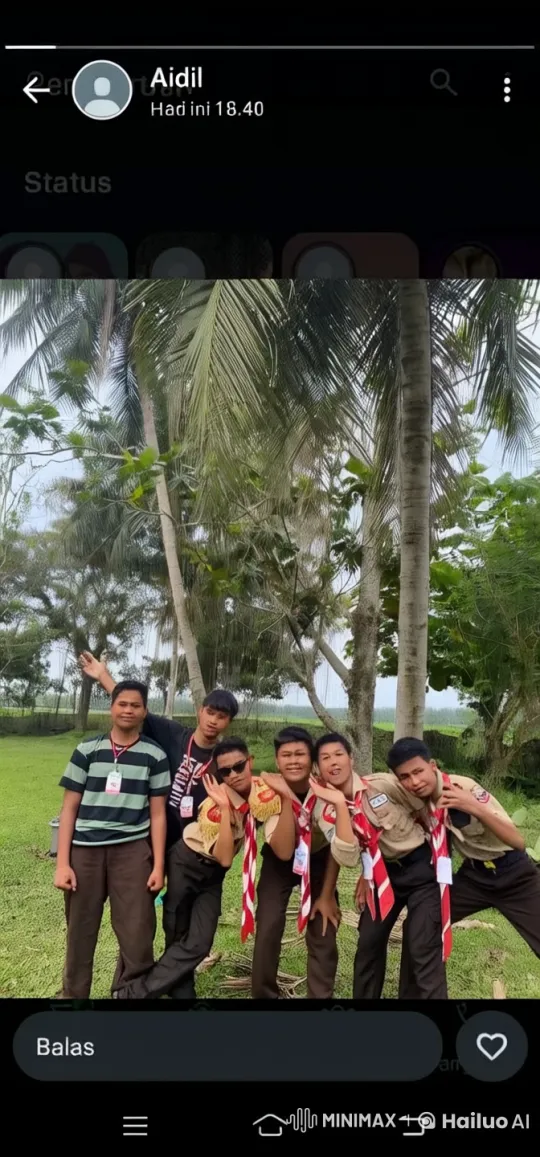 Scouts Practicing Kung Fu in Lush Outdoor Setting – AI Generated Video | Hailuo AI