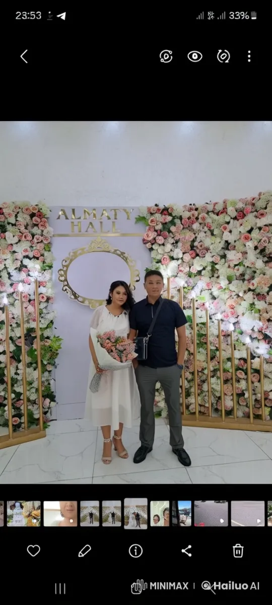 Couple Showcases Kung Fu in Elegant Floral Setting – AI Generated Video | Hailuo AI