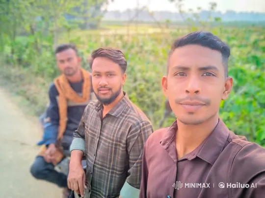 Three Friends Enjoying a Lighthearted Sparring Session – AI Generated Video | Hailuo AI
