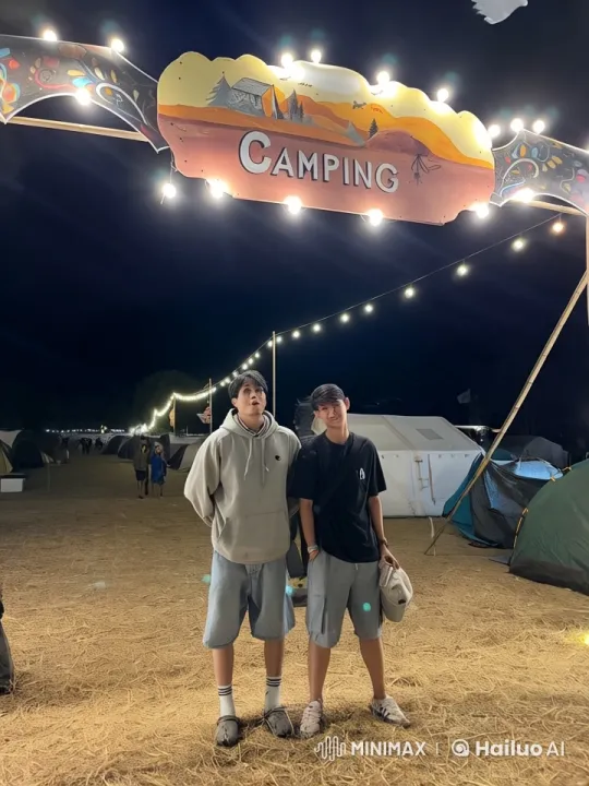 Nighttime Campsite Martial Arts Display – AI Generated Video | Hailuo AI