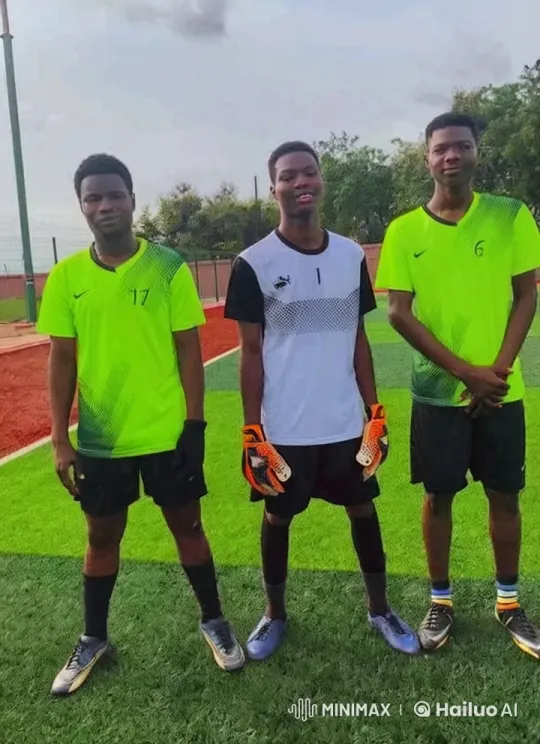 Young Athletes Perform Dynamic Kung Fu on Football Field – AI Generated Video | Hailuo AI