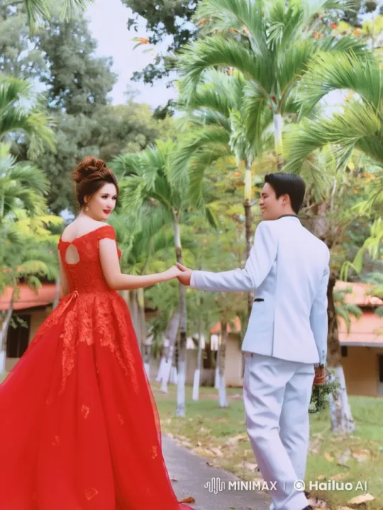 Couple in Formal Attire Engages in Graceful Kung Fu Battle – AI Generated Video | Hailuo AI