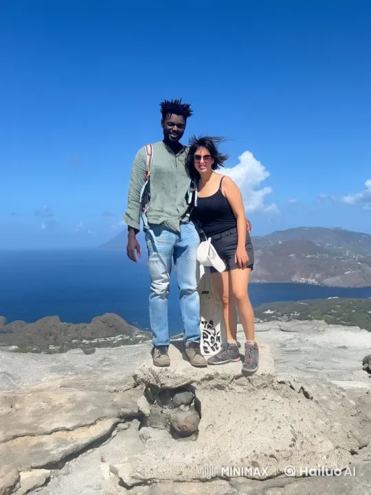 Couple Practicing Martial Arts in Mountainous Scenery – AI Generated Video | Hailuo AI