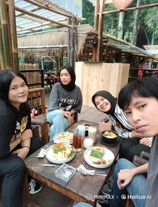 Friends Enjoying Meal Suddenly Perform Martial Arts – AI Generated Video | Hailuo AI