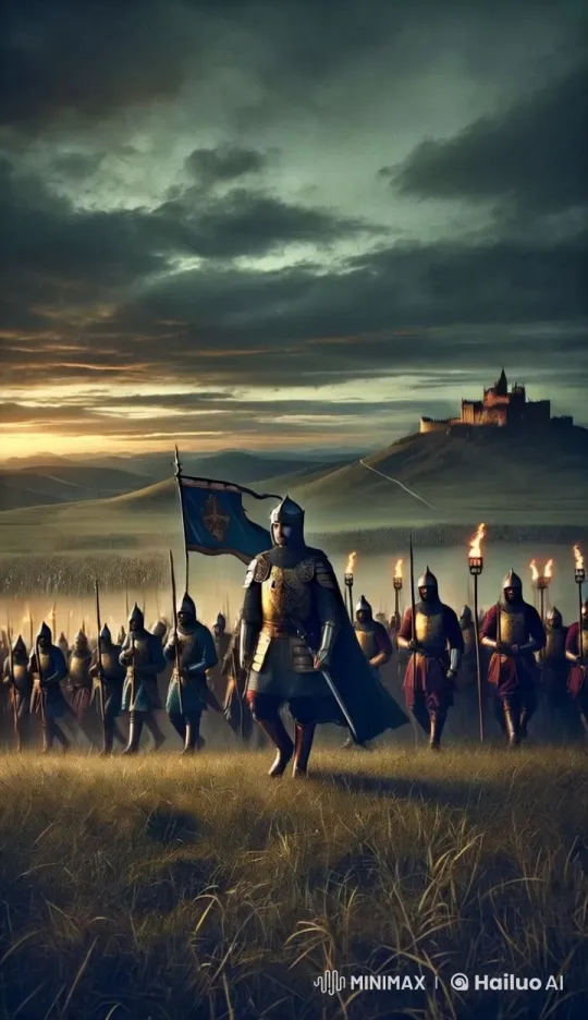 Ottoman Army Marches Under Threat of Storm – AI Generated Video | Hailuo AI
