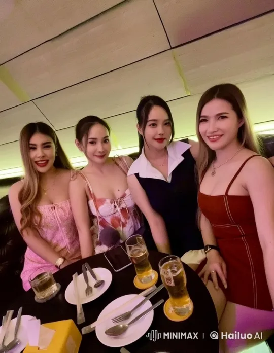 Young Women Enjoy Drinks, Transition to Martial Arts in Live2D Animation – AI Generated Video | Hailuo AI