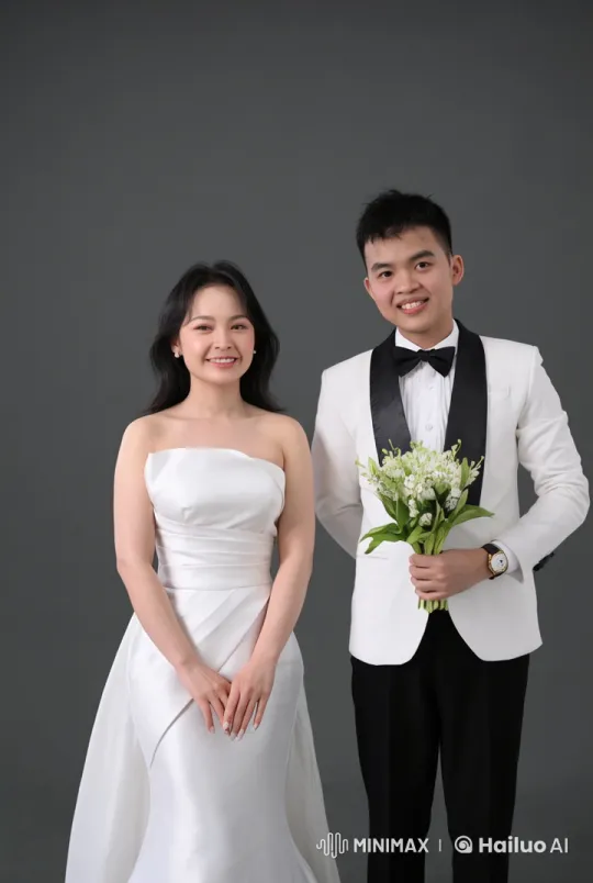 Couples Engage in Playful Combat Stance in Live2D Animation – AI Generated Video | Hailuo AI
