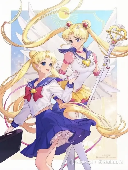 Artwork Title: "Celestial Harmony: Characters in Motion" – AI Generated Video | Hailuo AI