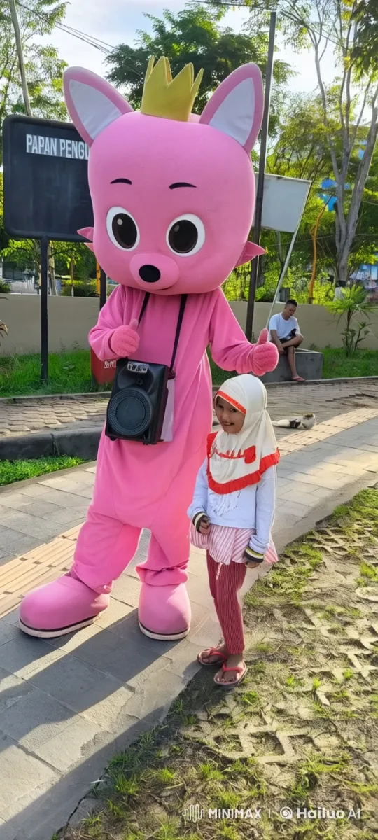 Live2D Video: Cartoon Character Teaches Kungfu to Child – AI Generated Video | Hailuo AI