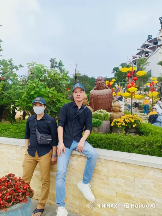 Dynamic Kungfu Routine in Colorful Garden Setting – AI Generated Video | Hailuo AI