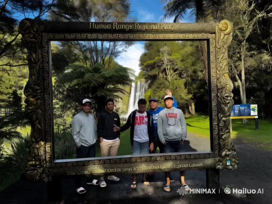 Martial Arts Display in Scenic Hunua Ranges Park – AI Generated Video | Hailuo AI