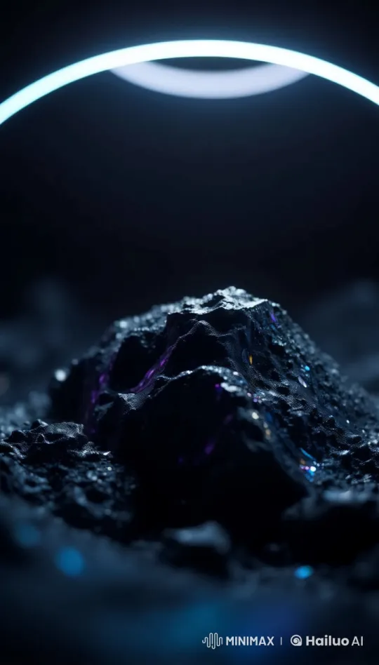 Dark Matter Display: Mesmerizing 4K Slow Motion Art – AI Generated Video | Hailuo AI