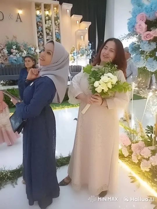 Elegant Celebration with Floral and Live2D Animation – AI Generated Video | Hailuo AI