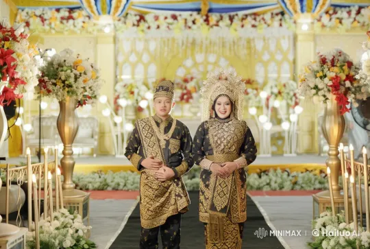 Traditional Indonesian Wedding with Kungfu Performance – AI Generated Video | Hailuo AI