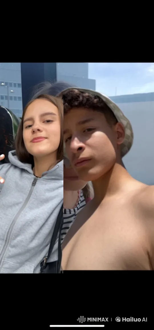 Couple's Intimate Embrace in Urban Live2D Animation – AI Generated Video | Hailuo AI