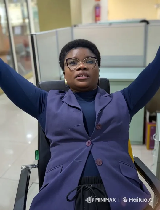 Joyful Dancing and Laughter in Office Setting – AI Generated Video | Hailuo AI