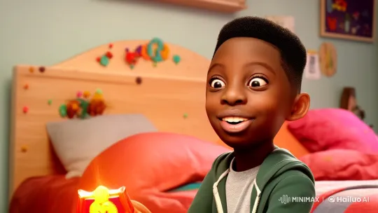 Boy Transforms into Superhero, Embarks on Fantasy Adventure – AI Generated Video | Hailuo AI