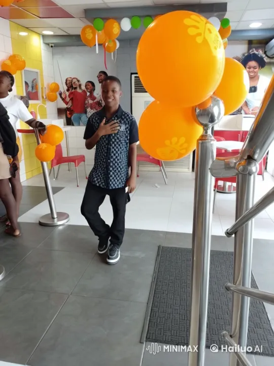 Boy Celebrates with Dynamic Moves in Festive Live2D Animation – AI Generated Video | Hailuo AI
