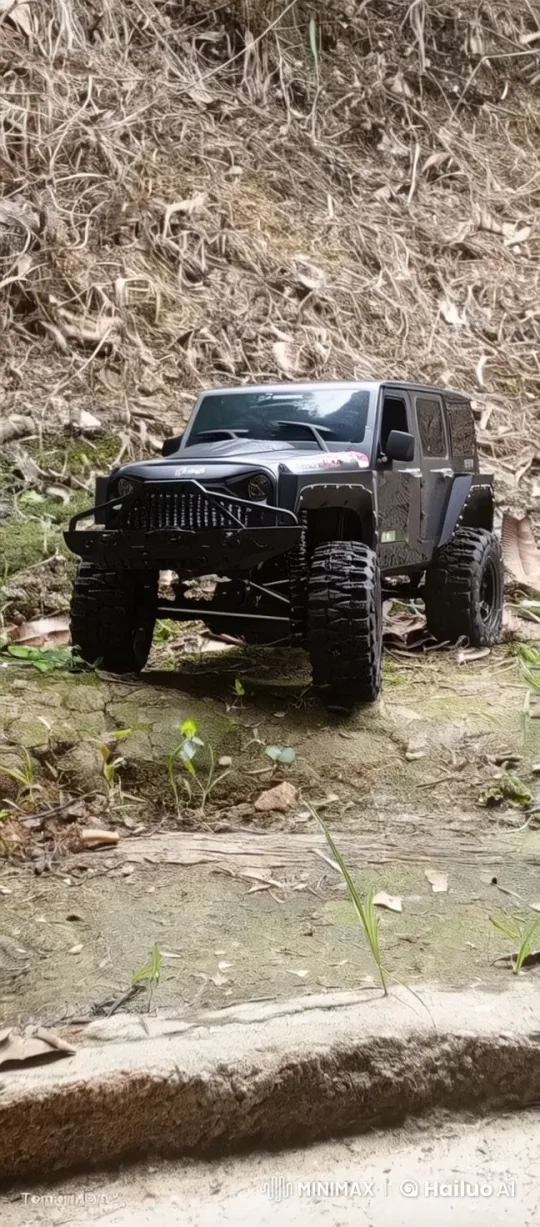 RC Jeep Transforms into a Robotic Guardian – AI Generated Video | Hailuo AI