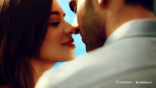 Intimate Embrace: A Moment of Romantic Connection – AI Generated Video | Hailuo AI