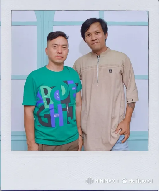 Live2D Animated Kungfu Demonstration by Two Men – AI Generated Video | Hailuo AI