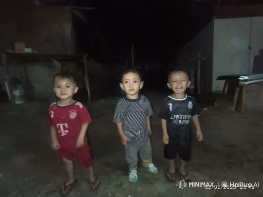 Three Boys Engage in Intense Nighttime Kung Fu Fight – AI Generated Video | Hailuo AI