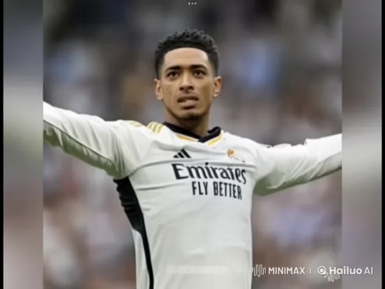 Real Madrid Player in Emotional Live2D Animation – AI Generated Video | Hailuo AI