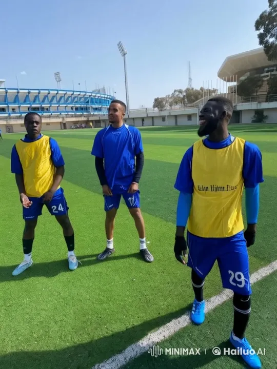 Football Players Showcase Kungfu Skills in Live2D Animation – AI Generated Video | Hailuo AI