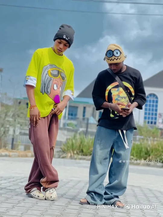 Vibrant Streetwear Characters in Live2D Kung Fu Fight – AI Generated Video | Hailuo AI