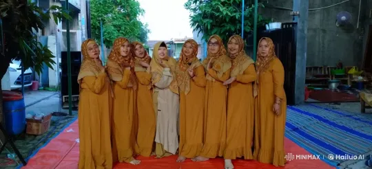 Synced Kungfu Performance by Seven Women in Yellow Dresses – AI Generated Video | Hailuo AI