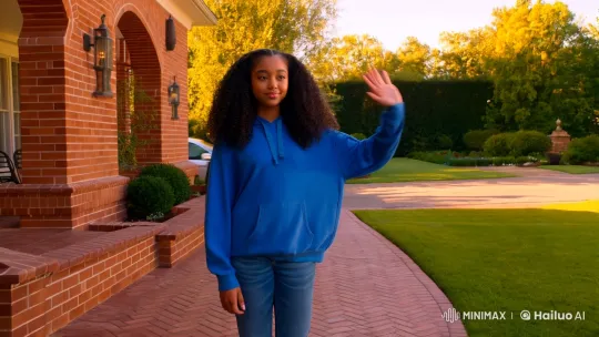 Teen Says Goodbye to Parents in Emotional, Aesthetic Scene – AI Generated Video | Hailuo AI