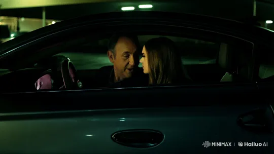 Affair Exposed: Tense Confrontation in Dimly Lit Parking Lot – AI Generated Video | Hailuo AI