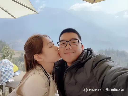 Kungfu Practitioners Showcasing Skills in Scenic Mountains – AI Generated Video | Hailuo AI