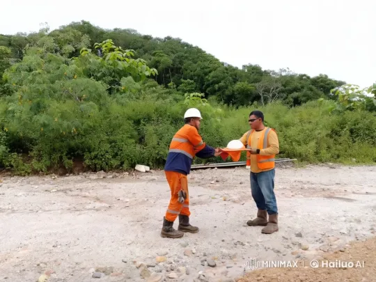 Construction Workers Engage in Kung Fu Battle – AI Generated Video | Hailuo AI