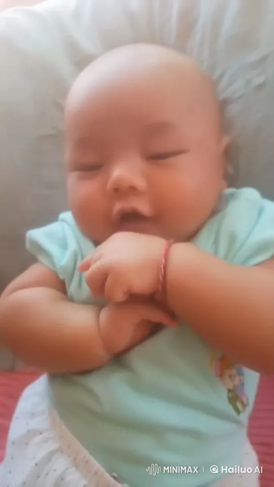 Baby's Joyful Dance in Live2D with Colorful Bracelet – AI Generated Video | Hailuo AI