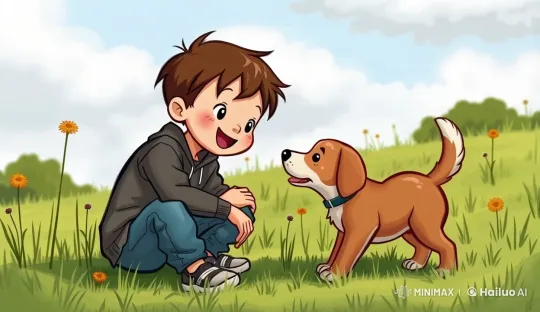 Sharon and His Secret Dog in Joyful Park Adventures – AI Generated Video | Hailuo AI