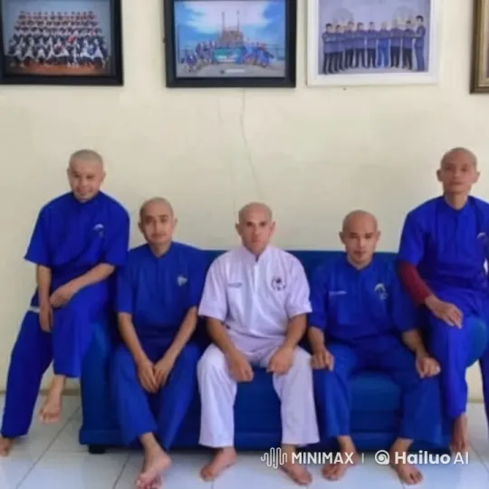 Group of Kung Fu Practitioners Displaying Skills – AI Generated Video | Hailuo AI