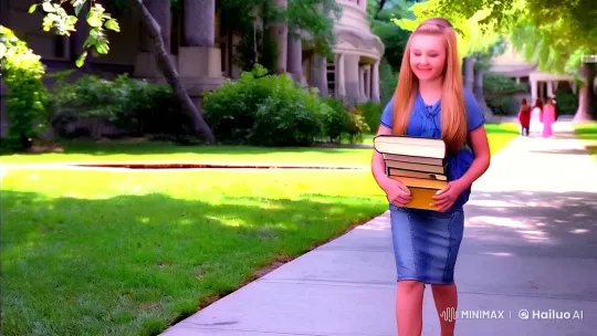 A College Love Blossoms: From First Encounter to Eternal Bond – AI Generated Video | Hailuo AI
