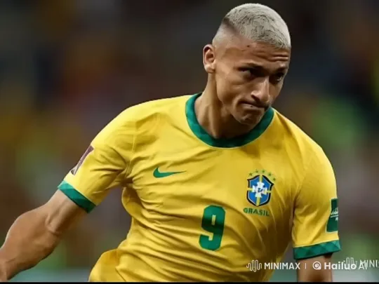 Brazilian Footballer with Flamethrower in Action Pose – AI Generated Video | Hailuo AI