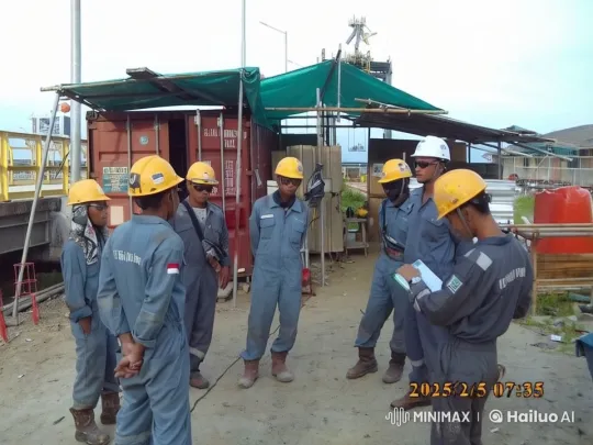 Construction Workers Practicing Kungfu in Live2D Animation – AI Generated Video | Hailuo AI