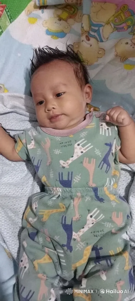 Baby on Bed Mimics Energetic Kungfu Moves – AI Generated Video | Hailuo AI