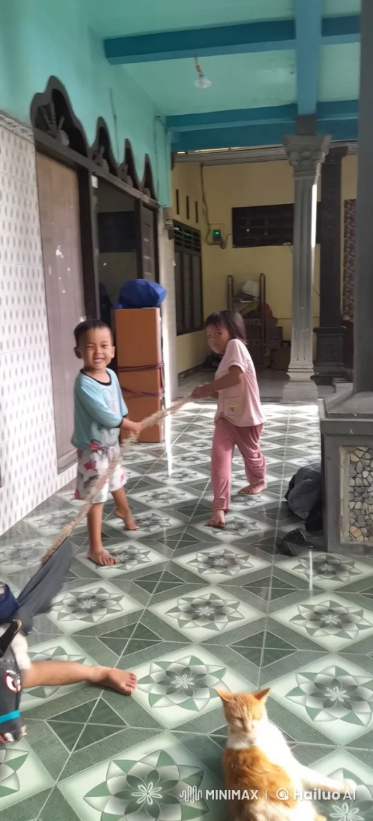 Children's Energetic Kungfu Fight in Animated Setting – AI Generated Video | Hailuo AI