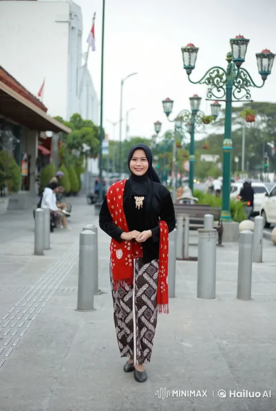 Traditional Attire Meets Kungfu in Urban Live2D Animation – AI Generated Video | Hailuo AI