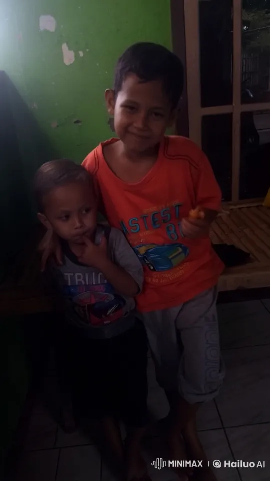Two Brothers in a Cozy Room Captured in Live2D – AI Generated Video | Hailuo AI