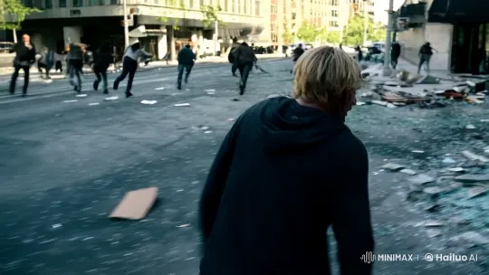 Zombie Chase: Staggering Survival in a Ruined City – AI Generated Video | Hailuo AI