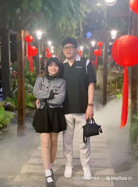 Live2D Animated Kung Fu Duel in Lantern-Lit Garden – AI Generated Video | Hailuo AI