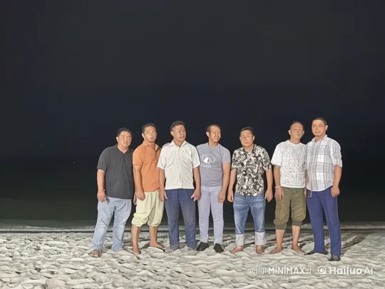 Night Beach Kung Fu Display in Live2D Animation – AI Generated Video | Hailuo AI