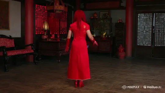 Possessed Chinese Woman: A Mesmerizing Blend of Beauty and Horror – AI Generated Video | Hailuo AI